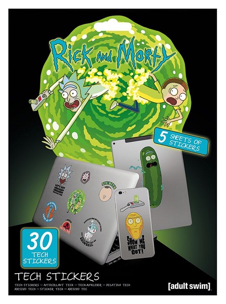 Rick & Morty - Adventures - Tech Sticker Pack (10)