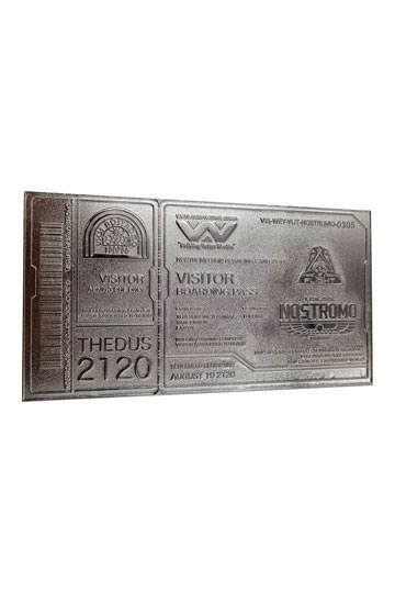Alien Replica Nostromo - Ticket Limited Edition (silver plated)