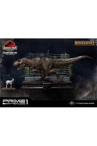 Jurassic Park - T-Rex & T-Rex Exclusive - 1/15 Statue - Assortment (3 Figures) - 43cm
