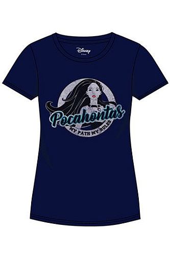 Pocahontas - Ladies T-Shirt Disc - Size: Medium (M)