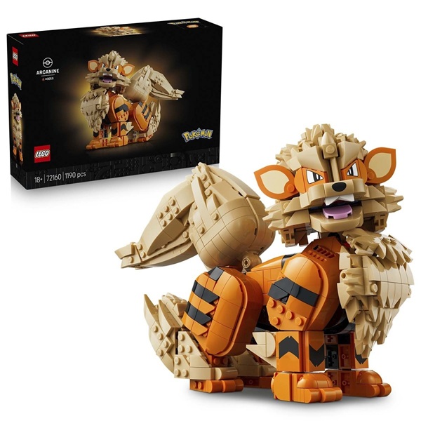 LEGO - Pokémon: Arcanine - Pokémon Center Model Building Kit
