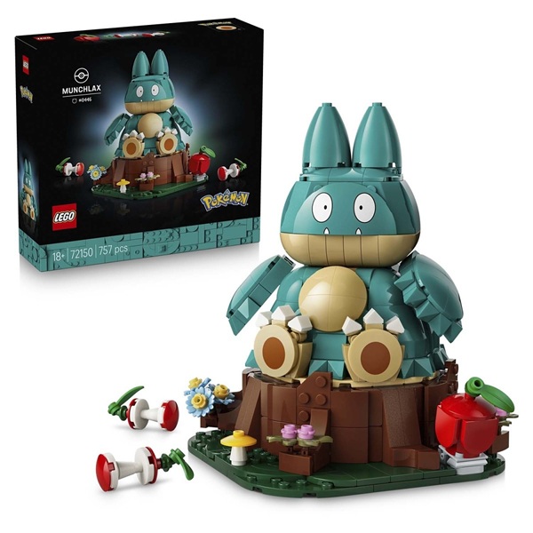LEGO - Pokémon: Munchlax - Pokémon Center Model Building Kit