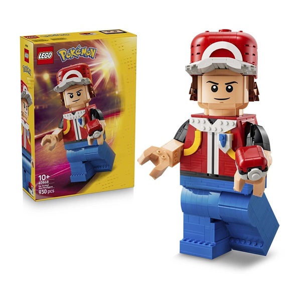 LEGO - Pokémon: Up-Scaled Red Mini Figure - Pokémon Center Model Building Kit