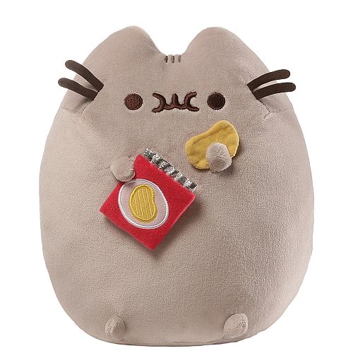 Pusheen the Cat - Snackable - Potato Chips! Plush/Bamse 24cm