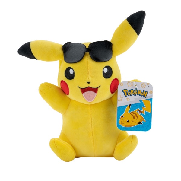 Pokémon: Pikachu Summer (Sunglasses) - Plush Figure 20cm